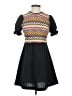Unbranded Argyle Black Casual Dress Size 4 - photo 1
