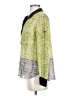 BCBGMAXAZRIA Color Block Green Long Sleeve Blouse Size S - photo 5
