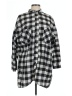 Maverick Checkered-gingham Black 3/4 Sleeve Blouse Size L - photo 1