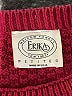 Erika 100% Cotton Chevron-herringbone Burgundy Pullover Sweater Size L (estimated, petite) - photo 7