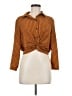 Mind Code Brown Long Sleeve Blouse Size M (estimated) - photo 1