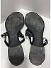 Chanel 100% Leather Gray Black Sandals Size EU 40 - photo 7