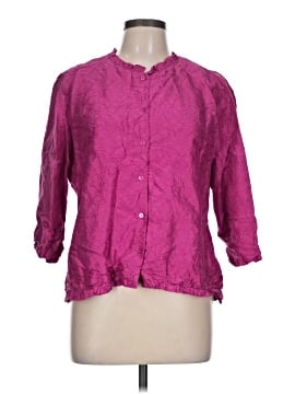 Eileen Fisher 3/4 Sleeve Button Down Shirt