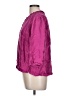 Eileen Fisher Pink 3/4 Sleeve Button-Down Shirt Size L - photo 5