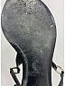 Chanel 100% Leather Gray Black Sandals Size EU 40 - photo 6
