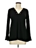 MICHAEL Michael Kors Black Long Sleeve Blouse Size M - photo 1