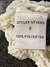 Lumiere 100% Polyester Ivory Pullover Sweater Size S - photo 8