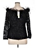Stein Mart Black 3/4 Sleeve Top Size XL - photo 2