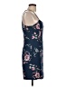 BCBGeneration Paisley Blue Cocktail Dress Size 10 - photo 4