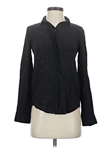 Club Monaco Long Sleeve Silk Top (view 1)