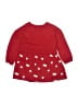Carter's 100% Cotton Hearts Red Long Sleeve Top Size 2T - photo 2