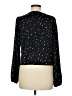 Hippie Rose 100% Polyester Stars Black Long Sleeve Blouse Size M - photo 2