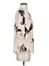 Express 100% Polyester Ivory Short Sleeve Blouse Size S - photo 4
