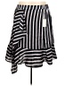 A New Day 100% Polyester Stripes Gray Black Casual Skirt Size 3X - photo 1