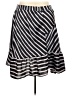 A New Day 100% Polyester Stripes Gray Black Casual Skirt Size 3X - photo 2