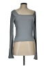Madewell Gray Long Sleeve Top Size L - photo 1