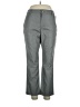 Lee 100% Polyester Chevron-herringbone Gray Dress Pants Size 14 - photo 1