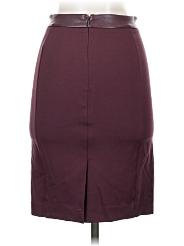Ann Taylor Factory Faux Leather Skirt (view 2)
