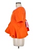 Assorted Brands 100% Cotton Orange Short Sleeve Top Size M (tall) - photo 5