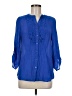 Assorted Brands Blue 3/4 Sleeve Blouse Size M (estimated) - photo 1