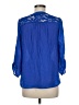 Assorted Brands Blue 3/4 Sleeve Blouse Size M (estimated) - photo 2