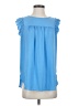 Ann Taylor LOFT Blue Sleeveless Blouse Size S - photo 1