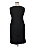 Nine & Co. Solid Black Cocktail Dress Size 14 - photo 2