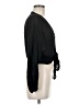 Shein Black 3/4 Sleeve Blouse Size M - photo 4