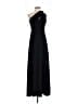 Halston Black Cocktail Dress Size 0 - photo 1