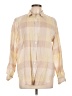 Everlane 100% Cotton Checkered-gingham Yellow Long Sleeve Button-Down Shirt Size 12 - photo 1