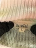 La Miel Ivory Turtleneck Sweater Size L - photo 7