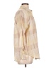 Everlane 100% Cotton Checkered-gingham Yellow Long Sleeve Button-Down Shirt Size 12 - photo 4