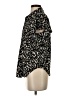Fred David Animal Print Black Short Sleeve Blouse Size S - photo 5