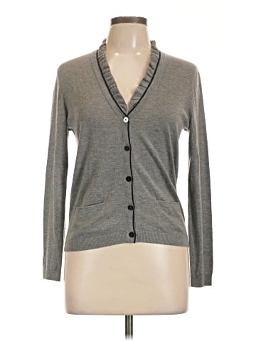 Tory Burch Silk Cardigan (view 1)