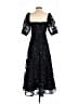 Shoshanna 100% Polyester Black Cocktail Dress Size 2 - photo 2