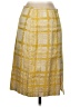 Unbranded Tweed Yellow Formal Skirt Size 2 - photo 2