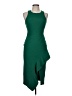 Cinq à Sept 100% Polyester Solid Green Cocktail Dress Size 8 - photo 1