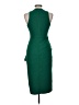 Cinq à Sept 100% Polyester Solid Green Cocktail Dress Size 8 - photo 2