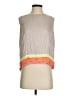 Mara Hoffman 100% Modal Gray Sleeveless Blouse Size S - photo 1
