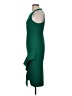 Cinq à Sept 100% Polyester Solid Green Cocktail Dress Size 8 - photo 5