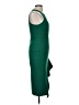 Cinq à Sept 100% Polyester Solid Green Cocktail Dress Size 8 - photo 4