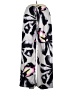 Unbranded 100% Polyester Print Silver Casual Pants Size XL - photo 1