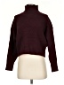 Zara Solid Burgundy Turtleneck Sweater Size S - photo 1