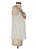 One September Ivory Sleeveless Blouse Size S - photo 4
