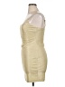 B. Darlin 100% Polyester Metallic Gold Cocktail Dress Size 15 - 16 - photo 5