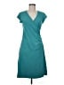 Athleta Solid Teal Casual Dress Size M - photo 1