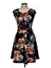 Gilli Floral Black Casual Dress Size L - photo 1