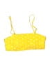 Unbranded Polka Dots Yellow Swimsuit Top Size L - photo 1