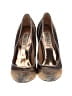 Badgley Mischka Metallic Gray Heels Size 6 - photo 2