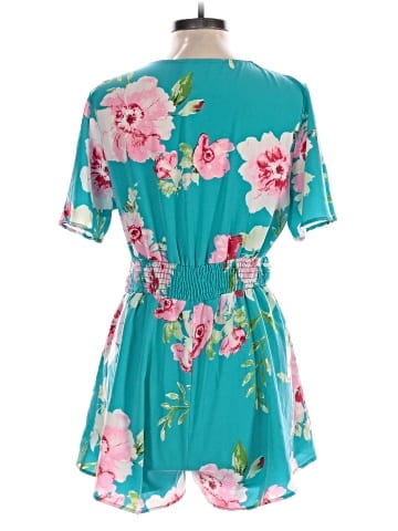 Peach Love Romper (view 2)
